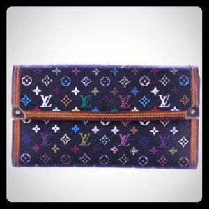 SOLD Louis Vuitton x murakami long wallet